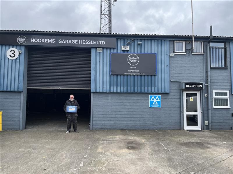 Our garage storefront